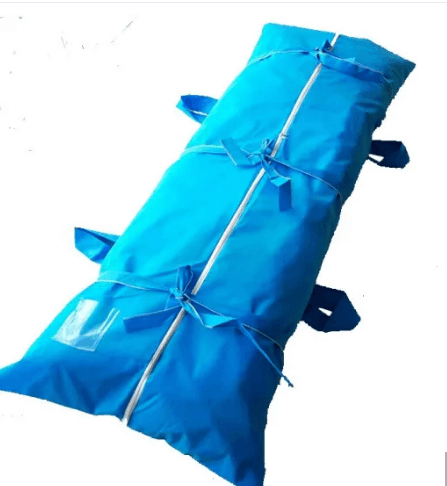 High Quality PVC Non-Woven Corpse Cadaver Body Bags for Dead Bodies in Stock